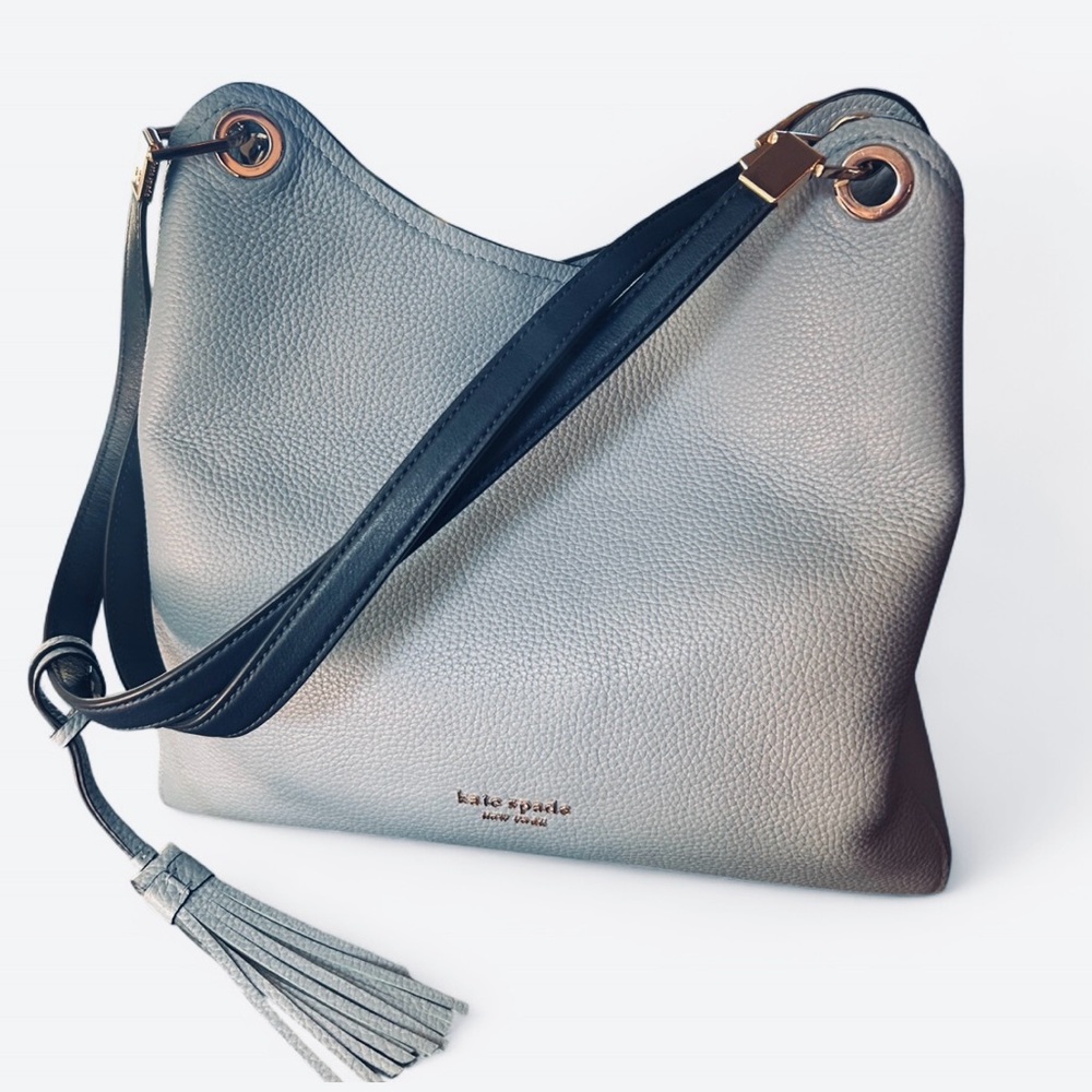 Kate Spade Slate and Black Shoulder Bag